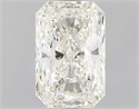 Natural Diamond 1.01 Carats, Radiant with  Cut, J Color, SI1 Clarity and Certified by GIA