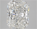 Diamante Natural 4.21 quilates, Radiante , Color G, claridad VS2 y certificado GIA