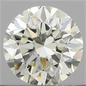 Diamante Natural 0.50 quilates, Redondo , Color J, claridad VS1 y certificado IGI