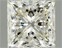 Natural Diamond 1.01 Carats, Princess with  Cut, K Color, VS1 Clarity and Certified by GIA