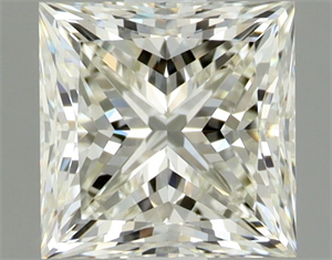 Picture of Natural Diamond 1.01 Carats, Princess with  Cut, K Color, VS1 Clarity and Certified by GIA