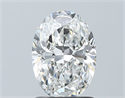 Natural Diamond 1.20 Carats, Oval with  Cut, F Color, VS2 Clarity and Certified by GIA