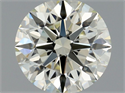 Natural Diamond 0.80 Carats, Round with Excellent Cut, L Color, VVS1 Clarity and Certified by GIA