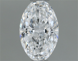Picture of Natural Diamond 0.50 Carats, Oval with  Cut, D Color, SI1 Clarity and Certified by GIA