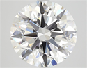 Natural Diamond 4.02 Carats, Round with Excellent Cut, D Color, FL Clarity and Certified by GIA