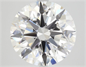 Natural Diamond 4.02 Carats, Round with Excellent Cut, D Color, FL Clarity and Certified by GIA