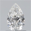 Natural Diamond 0.70 Carats, Pear with  Cut, F Color, IF Clarity and Certified by GIA