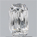 Natural Diamond 0.50 Carats, Cushion with  Cut, E Color, VS1 Clarity and Certified by GIA