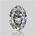 Natural Diamond 1.51 Carats, Oval with  Cut, I Color, VVS2 Clarity and Certified by GIA