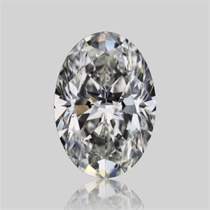 Picture of Natural Diamond 1.51 Carats, Oval with  Cut, I Color, VVS2 Clarity and Certified by GIA
