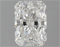 Natural Diamond 0.60 Carats, Radiant with  Cut, H Color, VVS1 Clarity and Certified by GIA