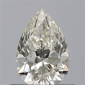 Foto Diamante Natural 0.50 quilates, De pera , Color H, claridad IF y certificado IGI de