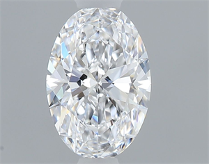 Foto Diamante Natural 0.55 quilates, Ovalado , Color D, claridad VS1 y certificado GIA de