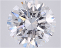 Lab Grown Diamond 4.19 Carats, Round with Ideal Cut, E Color, VVS2 Clarity and Certified by IGI