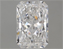 Natural Diamond 0.80 Carats, Radiant with  Cut, D Color, SI1 Clarity and Certified by GIA