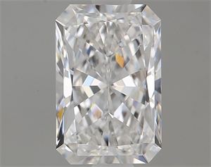 Picture of Natural Diamond 0.80 Carats, Radiant with  Cut, D Color, SI1 Clarity and Certified by GIA