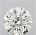 Natural Diamond 1.00 Carats, Round with Excellent Cut, I Color, I1 Clarity and Certified by GIA