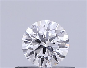 Picture of Natural Diamond 0.40 Carats, Round with Excellent Cut, E Color, I1 Clarity and Certified by GIA