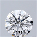 Lab Grown Diamond 1.04 Carats, Round with Ideal Cut, F Color, VS1 Clarity and Certified by IGI