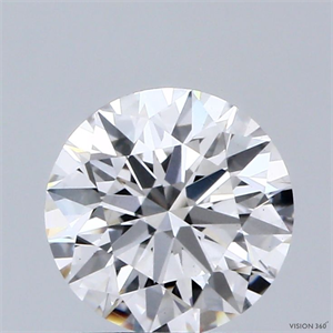Picture of Lab Grown Diamond 1.04 Carats, Round with Ideal Cut, F Color, VS1 Clarity and Certified by IGI