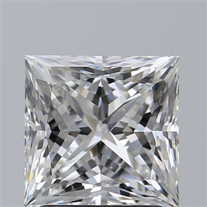Picture of Natural Diamond 2.01 Carats, Princess with  Cut, G Color, VS2 Clarity and Certified by GIA