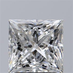 Picture of Natural Diamond 2.01 Carats, Princess with  Cut, G Color, VS2 Clarity and Certified by GIA