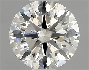 Foto Diamante Natural 0.60 quilates, Redondo , Color I, claridad SI2 y certificado GIA de