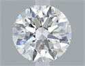 Diamante Natural 0.50 quilates, Redondo , Color E, claridad VS2 y certificado GIA