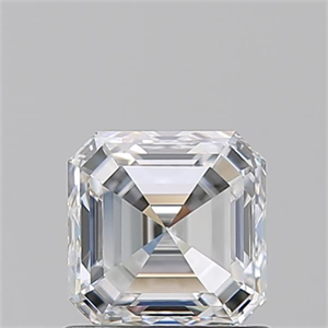 Picture of Natural Diamond 1.03 Carats, Asscher with  Cut, E Color, VVS1 Clarity and Certified by GIA