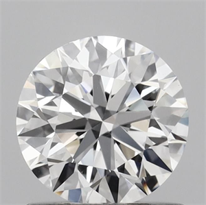 Picture of Lab Grown Diamond 0.81 Carats, Round with Ideal Cut, D Color, VVS2 Clarity and Certified by IGI