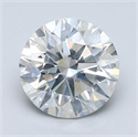 Diamante Natural 2.01 quilates, Redondo , Color I, claridad SI2 y certificado GIA