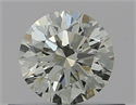 Natural Diamond 0.40 Carats, Round with Excellent Cut, J Color, VVS2 Clarity and Certified by GIA