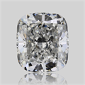Natural Diamond 1.01 Carats, Cushion with  Cut, F Color, SI1 Clarity and Certified by GIA