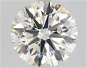 Diamante Natural 1.56 quilates, Redondo , Color J, claridad VS1 y certificado GIA