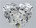 Diamante Natural 2.05 quilates, Corazón , Color H, claridad IF y certificado HRD
