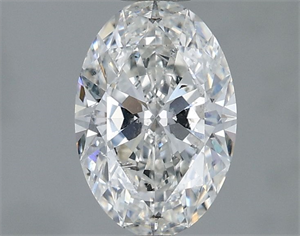 Foto Diamante Natural 1.20 quilates, Ovalado , Color G, claridad SI2 y certificado IGI de