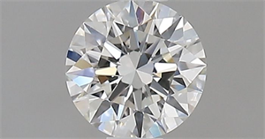 Picture of Natural Diamond 0.40 Carats, Round with Excellent Cut, G Color, IF Clarity and Certified by GIA