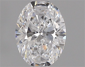 Foto Diamante Natural 0.52 quilates, Ovalado , Color D, claridad VVS2 y certificado GIA de