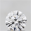 Lab Grown Diamond 1.22 Carats, Round with Ideal Cut, E Color, VS1 Clarity and Certified by IGI