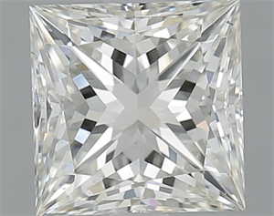 Foto Diamante Natural 1.51 quilates, Princesa , Color I, claridad VS2 y certificado IGI de