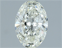 Diamante Natural 1.00 quilates, Ovalado , Color I, claridad IF y certificado IGI