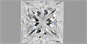 Natural Diamond 0.41 Carats, Princess with  Cut, E Color, VS1 Clarity and Certified by GIA