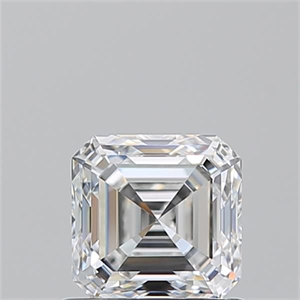 Foto Diamante Natural 0.90 quilates, Asscher , Color E, claridad VVS2 y certificado GIA de
