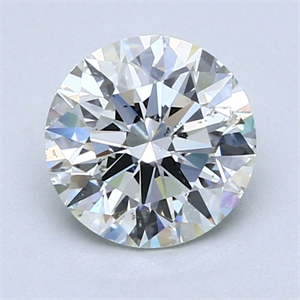 Foto Diamante Natural 1.54 quilates, Redondo , Color F, claridad SI2 y certificado GIA de