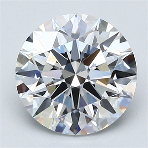 Foto Diamante Natural 2.13 quilates, Redondo , Color E, claridad VVS1 y certificado GIA de