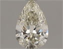 Natural Diamond 0.70 Carats, Pear with  Cut, J Color, VS1 Clarity and Certified by IGI