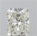 Natural Diamond 1.70 Carats, Radiant with  Cut, J Color, VS1 Clarity and Certified by GIA