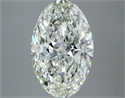 Natural Diamond 4.56 Carats, Oval with  Cut, I Color, VS1 Clarity and Certified by IGI