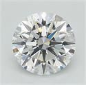 Del inventario de diamantes de laboratorio, 1.25 quilates, Redondo , Color D, claridad VS2 y certificado IGI
