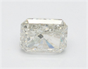 Natural Diamond 1.01 Carats, Radiant with  Cut, I Color, I1 Clarity and Certified by GIA